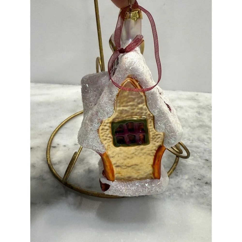 Waterford Holiday Heirlooms Gingerbread House Christmas Tree Ornament Christmas